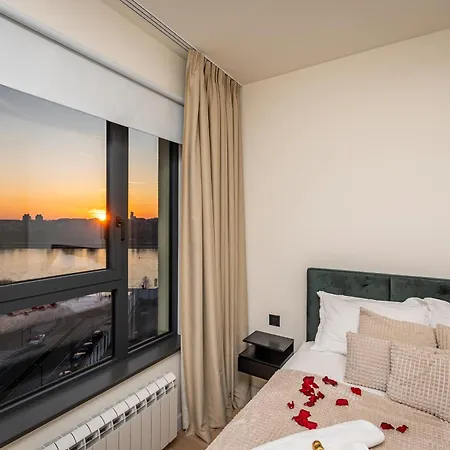 Appartamento Sinfonia Lux 802 Belgrado Esterno foto